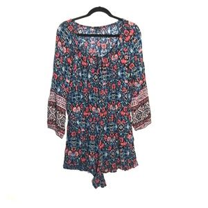 American Eagle Outfitters floral romper